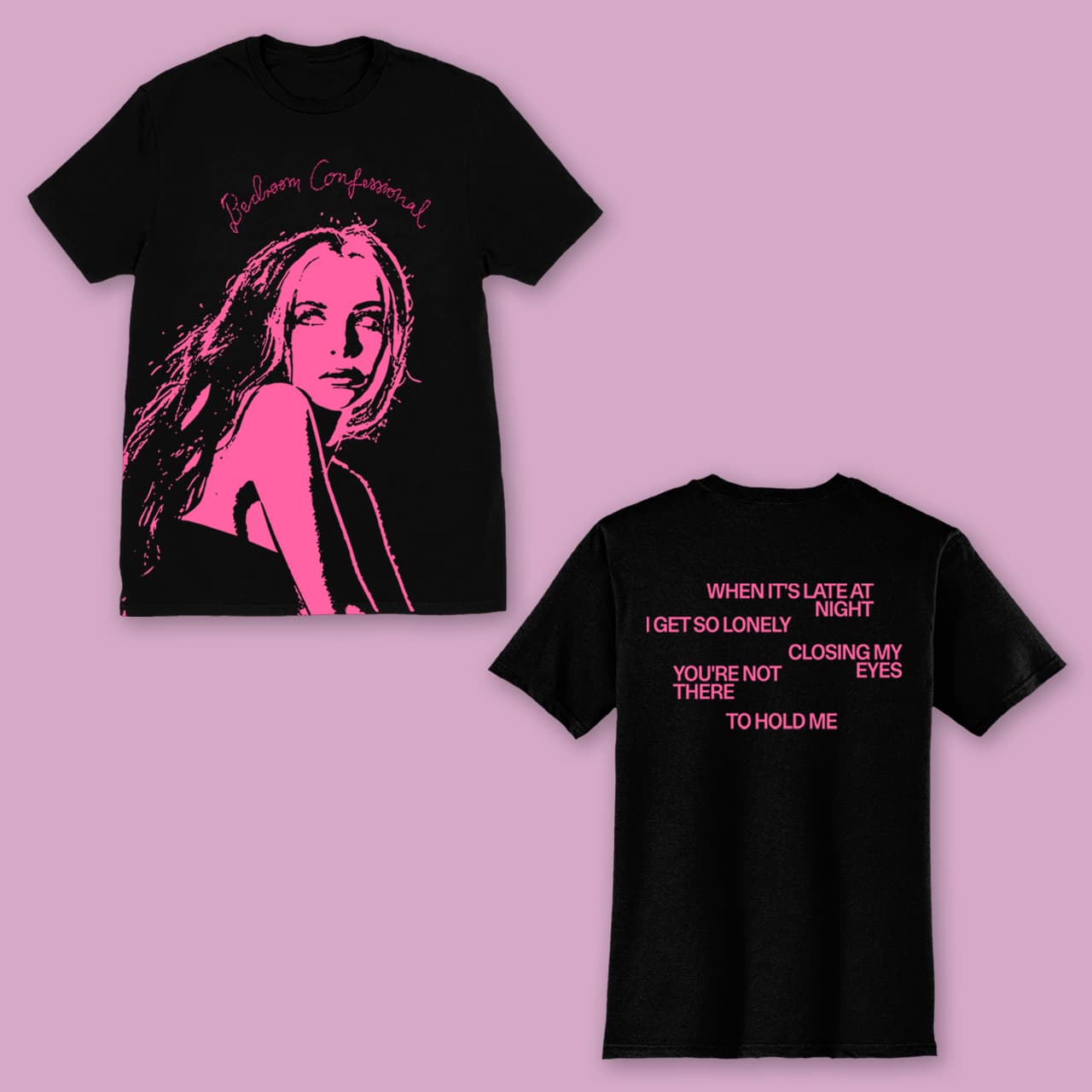 bedroom confessional tee
