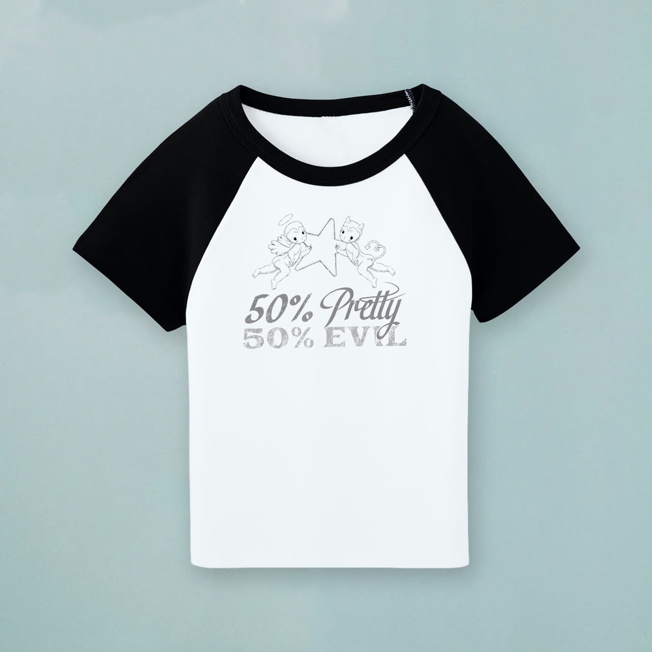 PRETTY EVIL Baby Tee