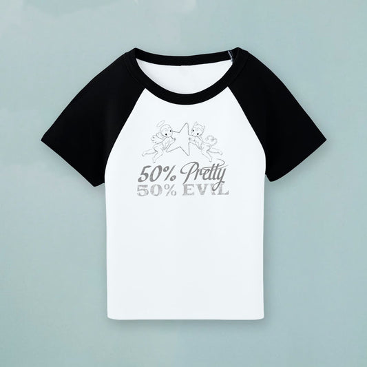 PRETTY EVIL Baby Tee