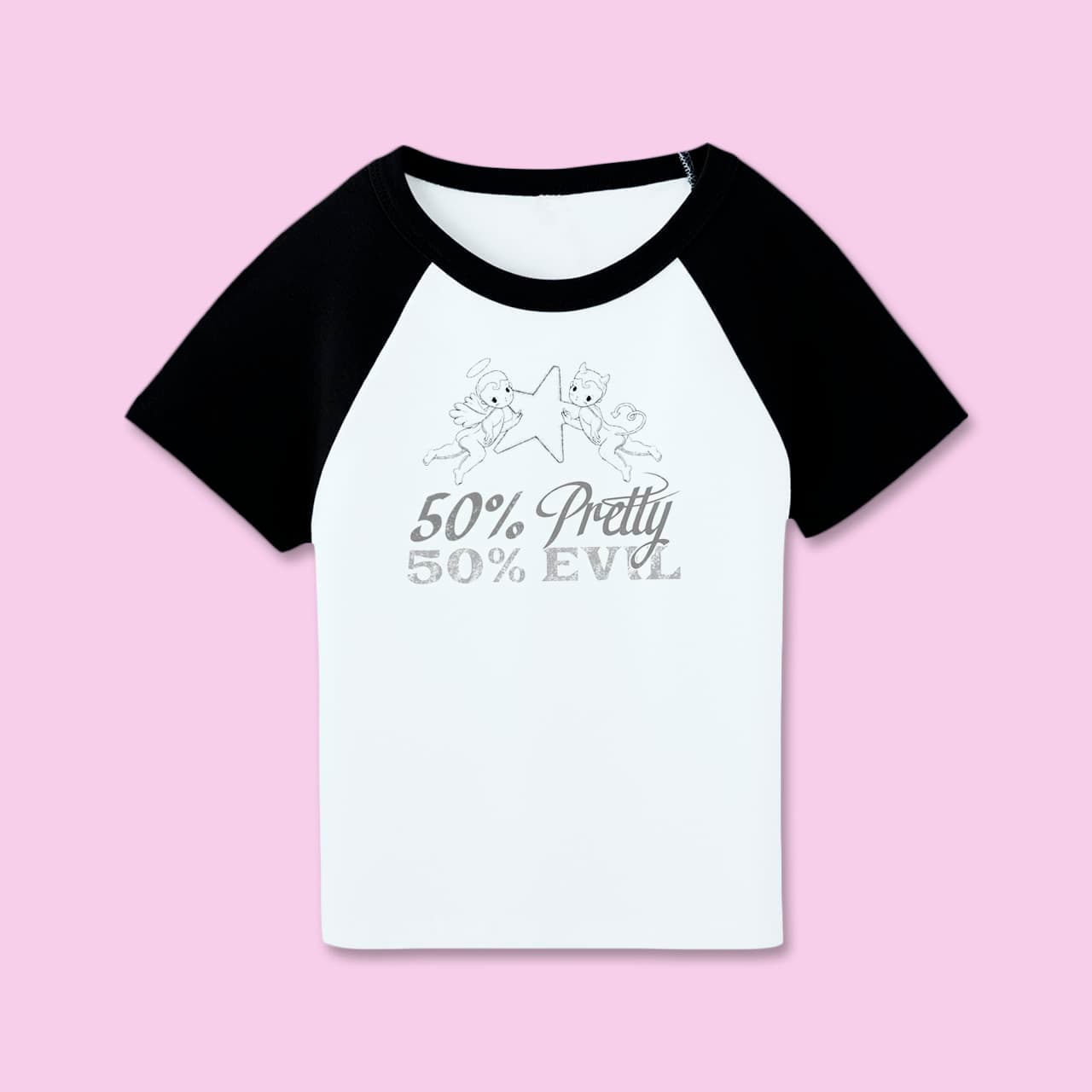 PRETTY EVIL Baby Tee