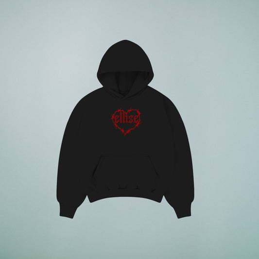 rhinestone ellise hoodie ✮ PRETTY EVIL edition ✮