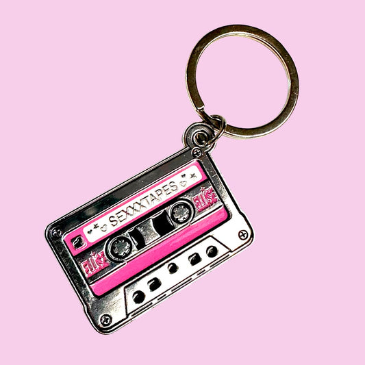 SEXXXTAPES Cassette Keychain