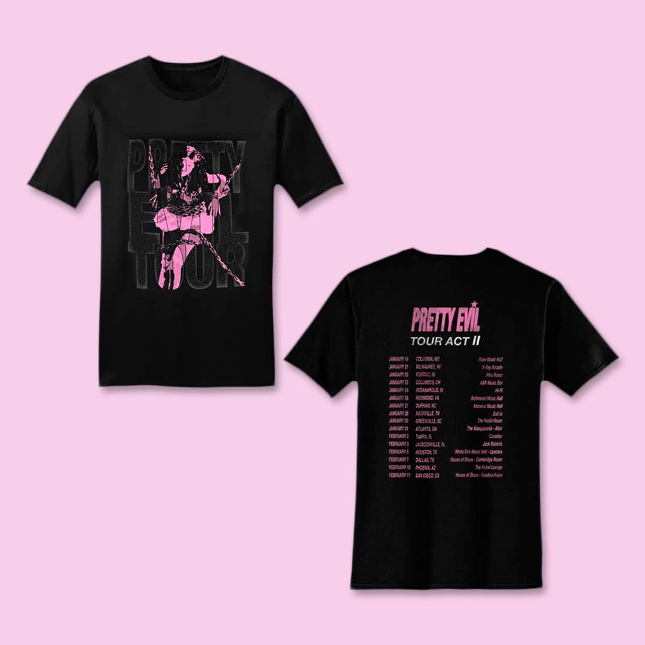 PRETTY EVIL Tour Act II Tee