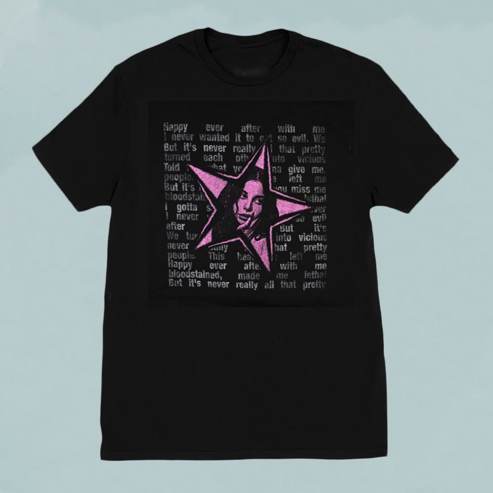 PRETTY EVIL Tour Lyric Tee